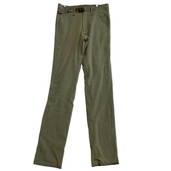 NEW Lands' End Men's Size 34 Moss Active Lined Outdoor Cargo Pants * Raw hem* - Picture 1 of 12